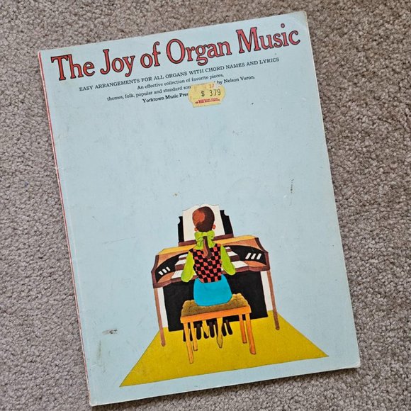 1967 Vintage The Joy of‎ Organ Music sheets by Denes Agay, Nelson Varon - Picture 1 of 8